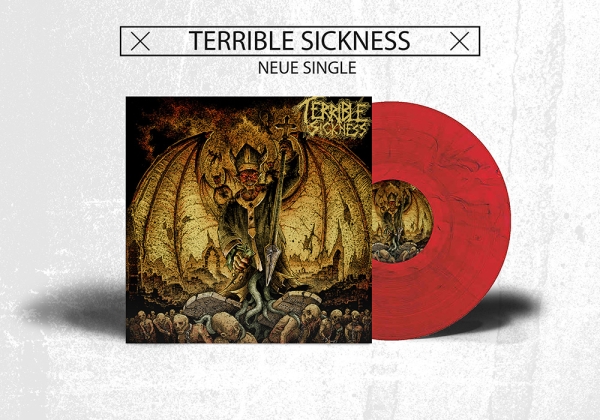 Terrible Sickness - Dethroned Immortality - Single (Vinyl) im Paket mit Shirt/Girlie